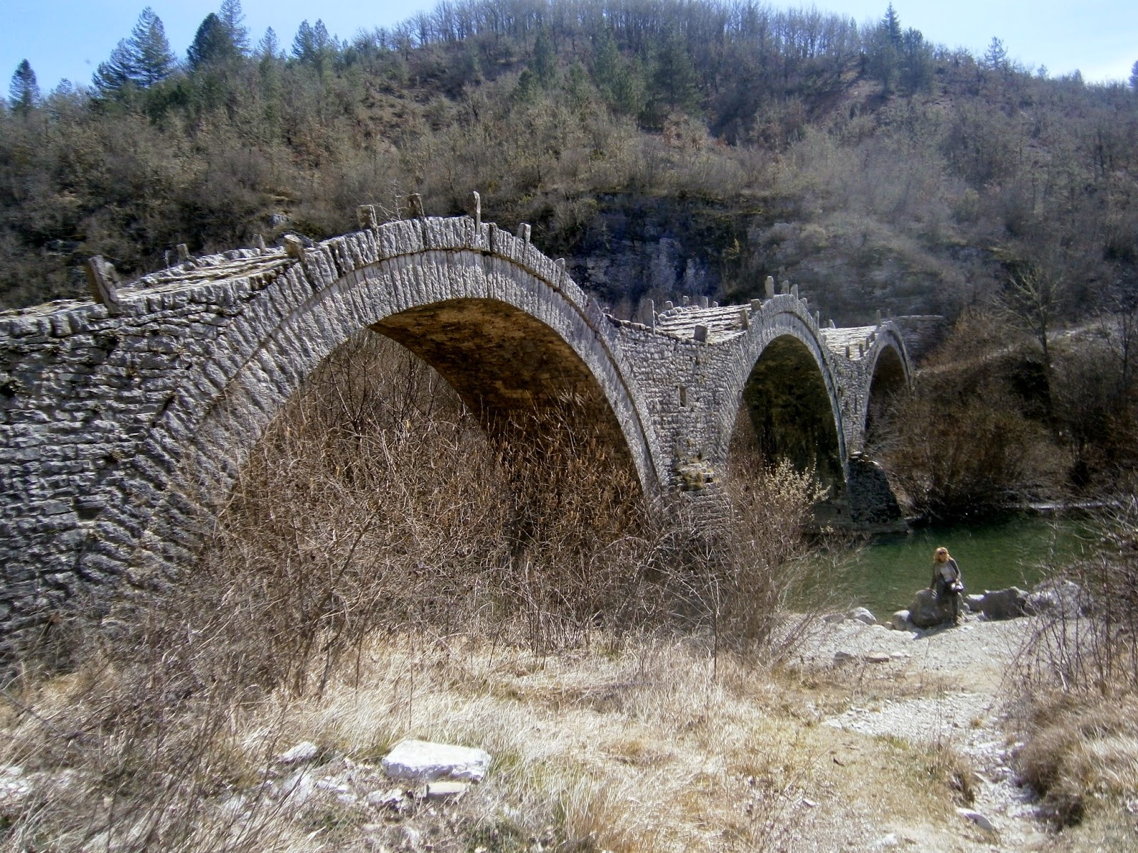 το Κολογερικό γεφύρι στο Ζαγόρι