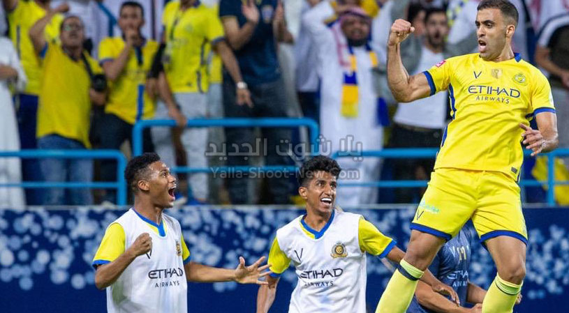 النصر يتوج بلقب كأس السوبر السعودي بعد الفوز بضربات الجزاء على فريق التعاون