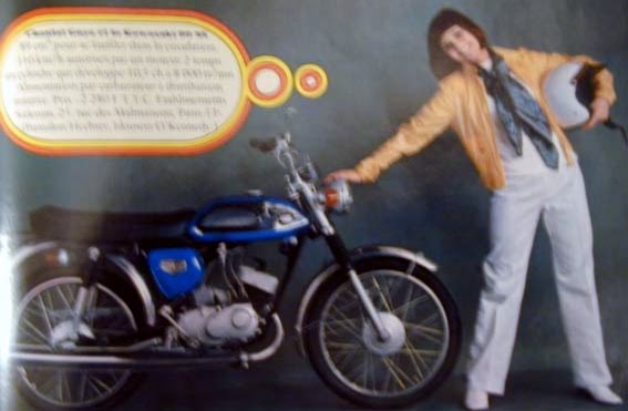moto girl of the day: Chantal Goya