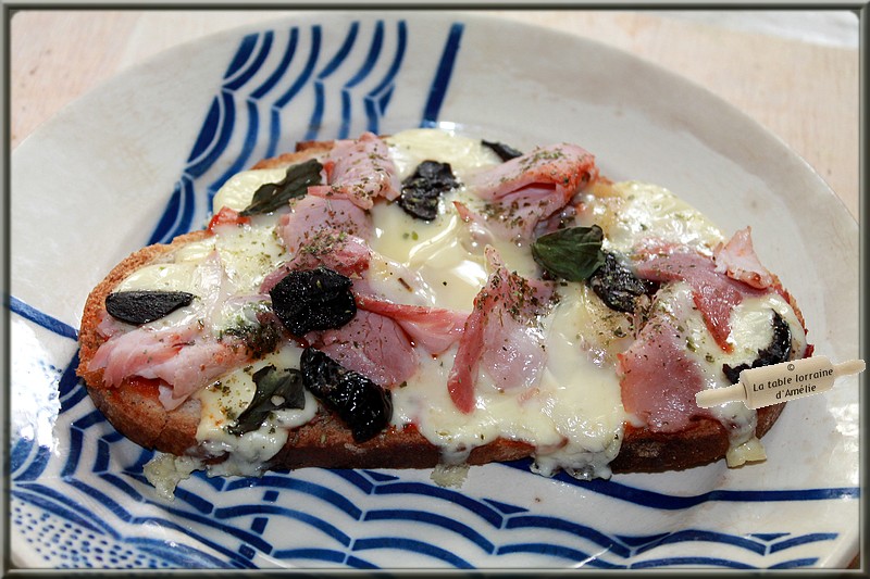 LA TABLE LORRAINE D'AMELIE Bruschettastartinespizza