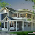 Modern mixed roof Kerala home design 2047 sq-ft