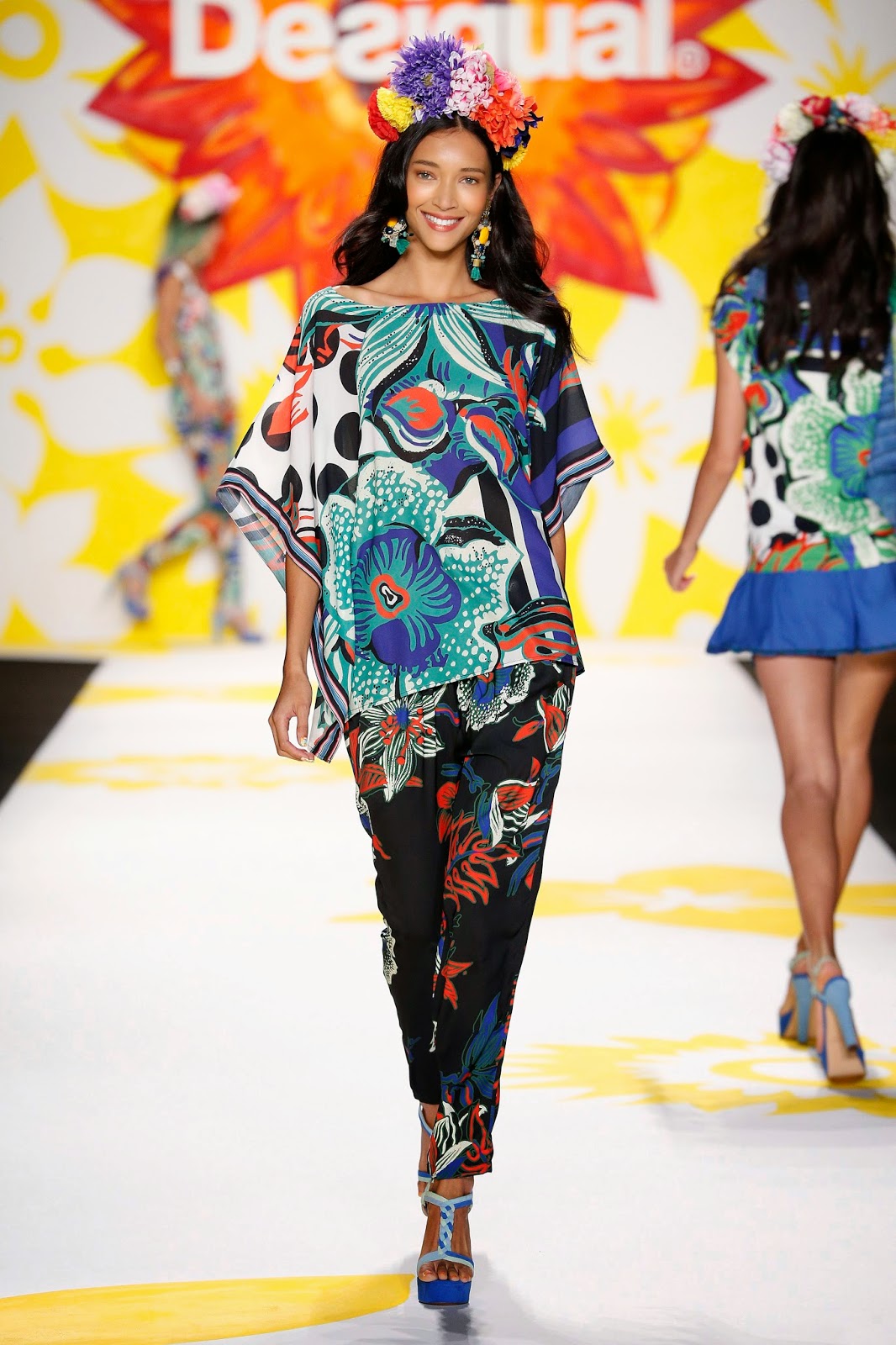 New York Fashion Week: Desigual Says It With Flowers | Shop, Eat & Sleep