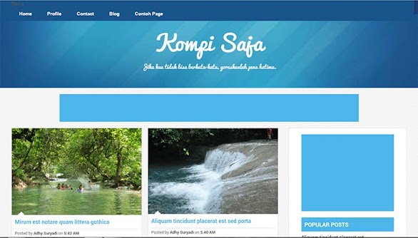 Free Blogger Template - Kompi Saja Free Blogger Template - Kompi Saja