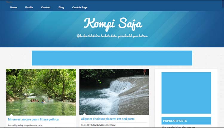 Free Blogger Template - Kompi Saja Free Blogger Template - Kompi Saja