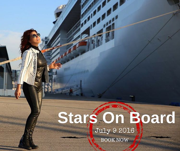 فانز نجوى كرم بنسختها السادسة Stars On Board نجوى كرم على متن