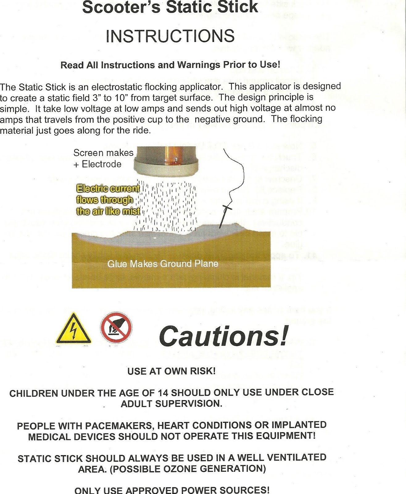 What the Flock Electrostatic Flocking Applicator