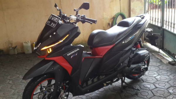 5 Top Motor Vario Hitam Modifikasi - MOTOGILA