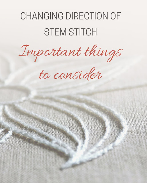 Hand embroidery tips