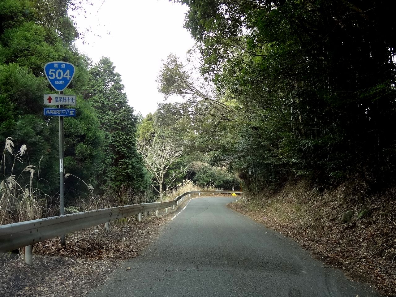 晴れ時々赤レンガ 国道504号