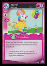 My Little Pony Big Top, Silly Pony Premiere CCG Card