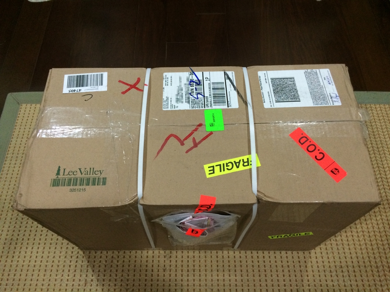 札客雜記 2014/12/16_收到2014年度Lee_Valley_的Cyber_Monday_特賣鋼刨與Da_Vinci_木模型