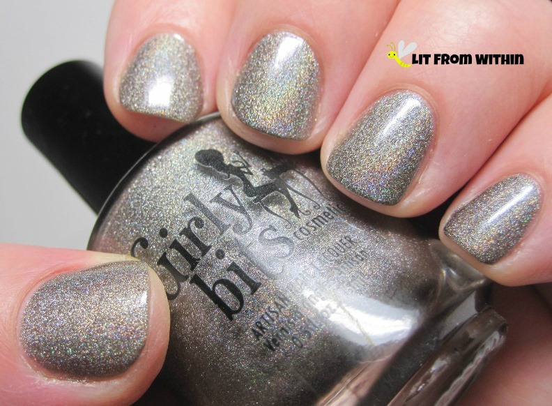 a gorgeous grey holo, Girly Bits Dash Away All