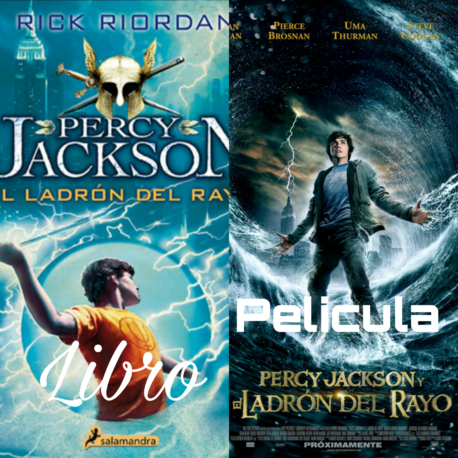 Alma Ajena Resena Libro Vs Pelicula Percy Jackson Y El Ladron Del Rayo