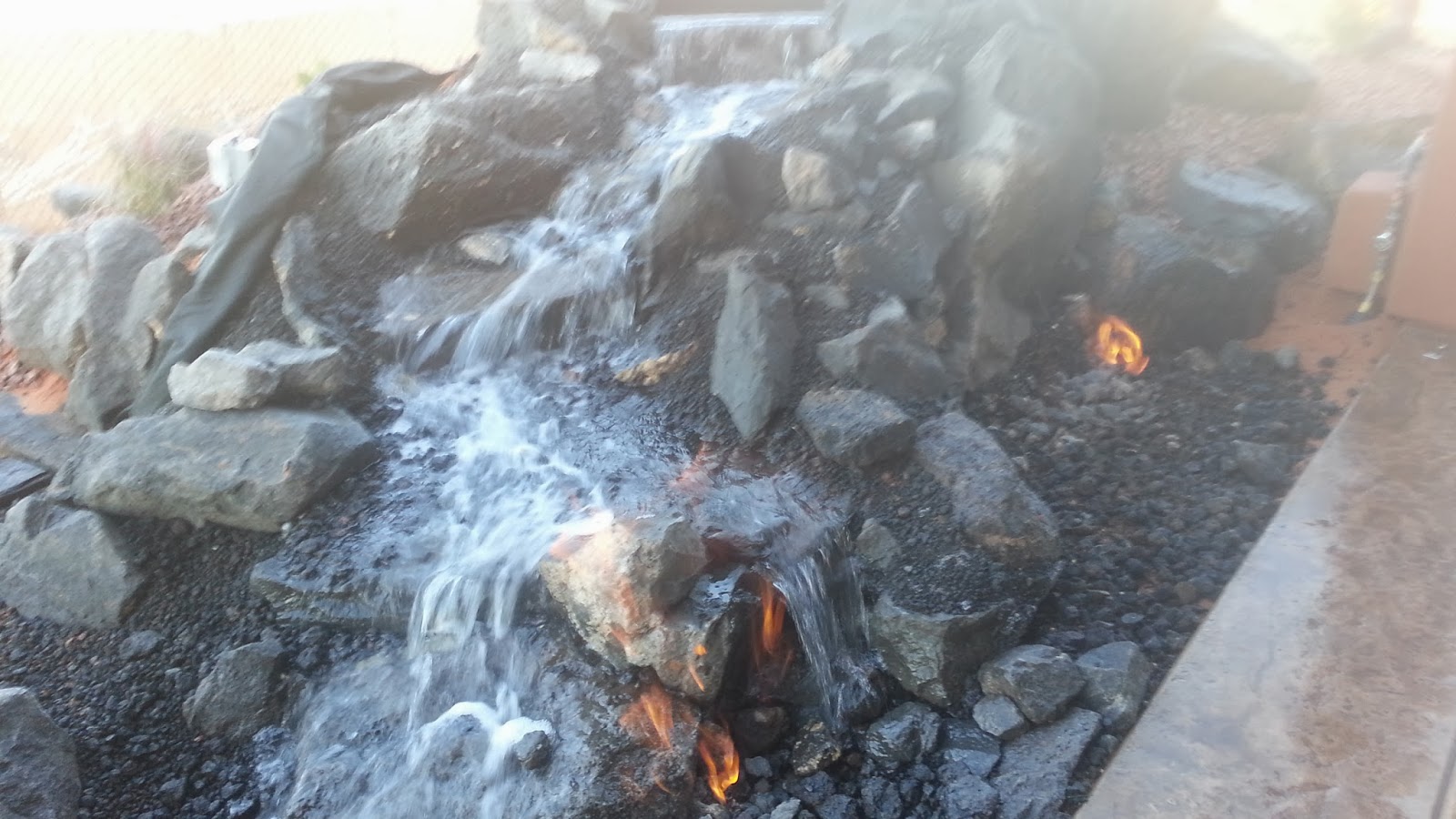 Gas Piping, Gas Tiki Torches. Salt Lake, Provo, Utah, Fire