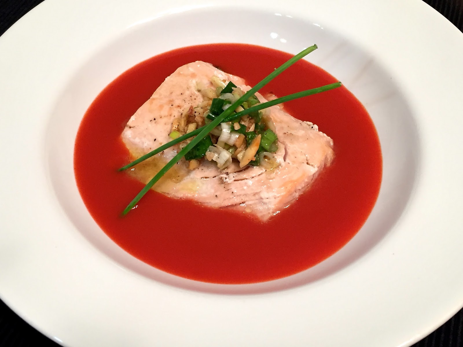 Points In My Life Salmon in Smoky Tomato Sauce