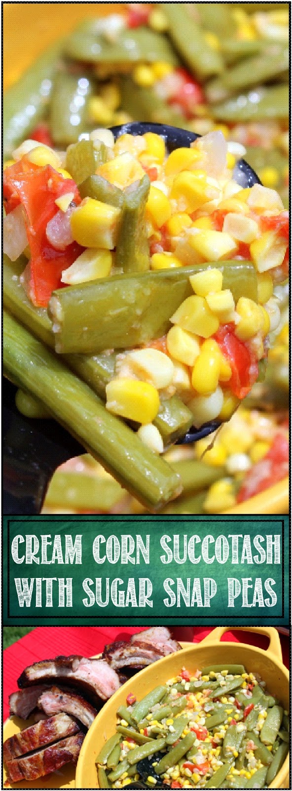 52 Ways to Cook Creamed Corn Succotash with Sugar Snap Peas 52