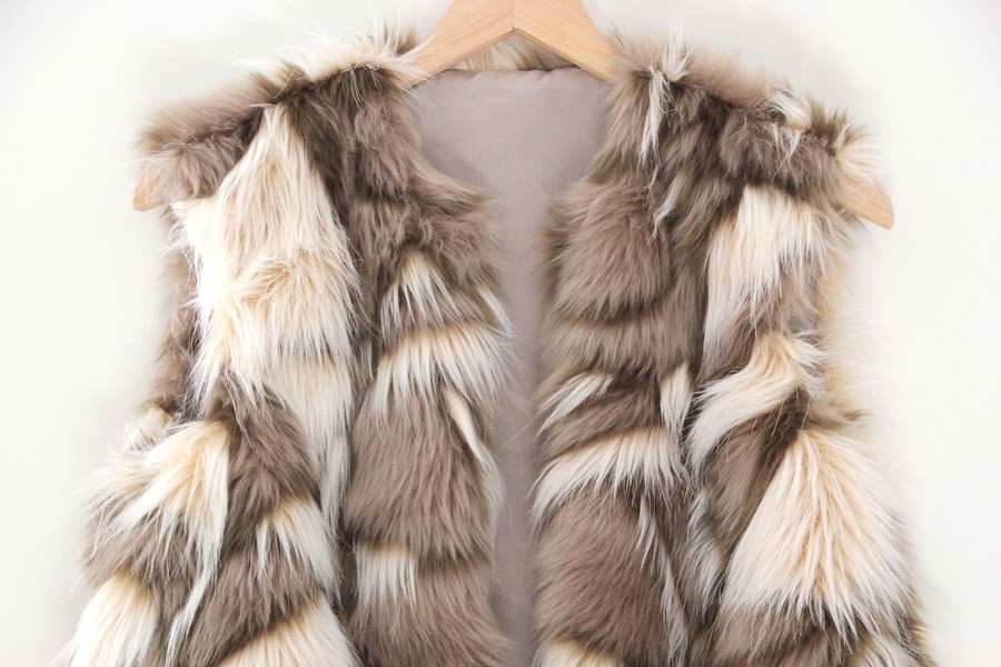 DIY Tutorial: Como hacer chaleco de pelo (patrones gratis)