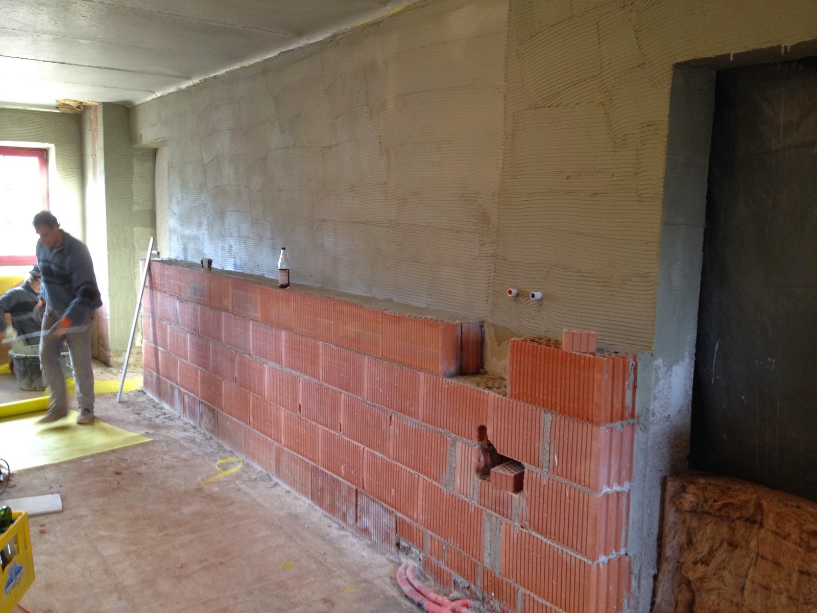 Wir Bauen Uns Ein Haus Aussenmauern Im Eg