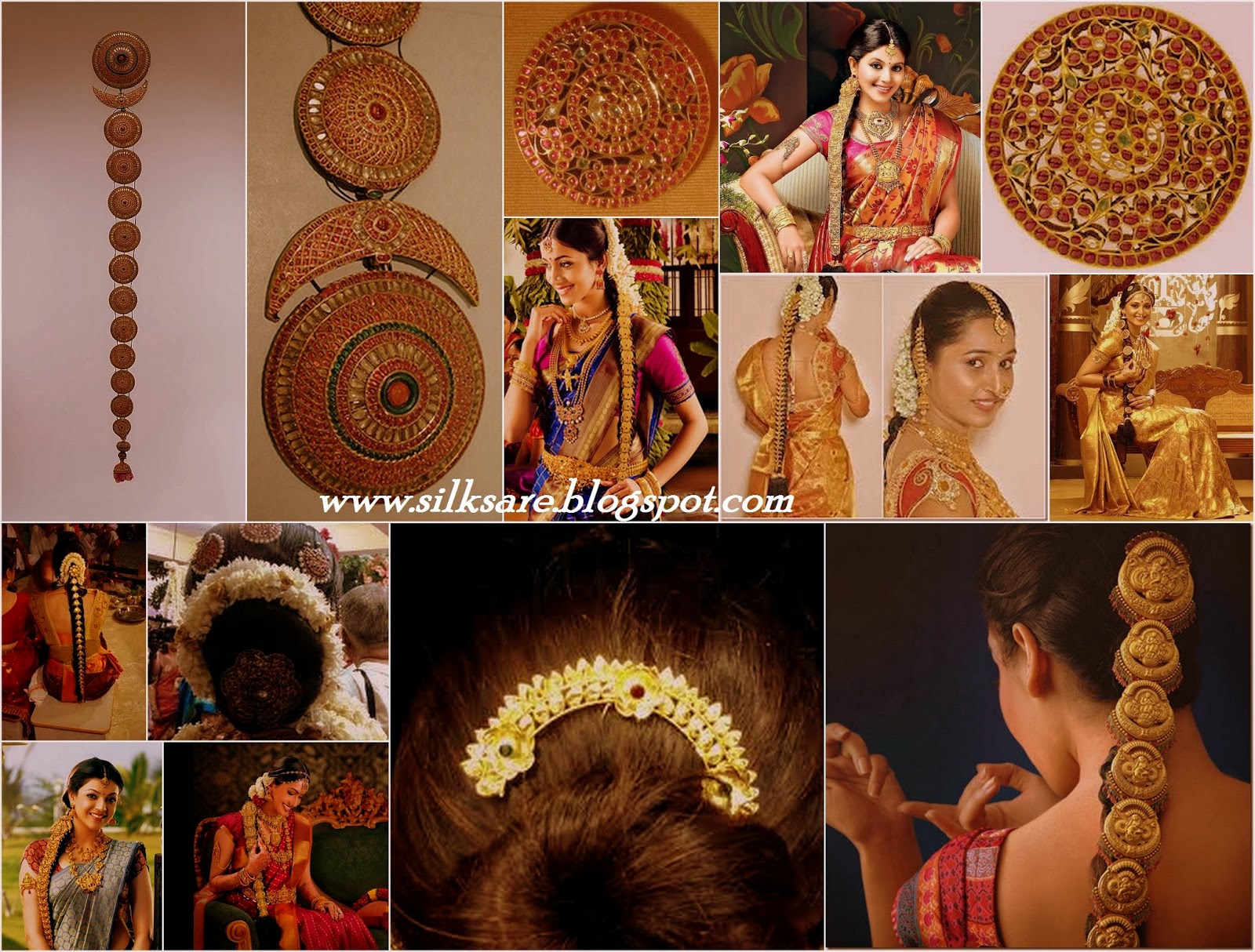 LATEST INDIAN WEDDING SILK SAREE,JEWELLERY,WEDDING HAIR STYLE NEW