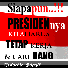Dp bbm animasi humor lucu bergerak Capres Cawapres Jokowi-JK & Prabowo 