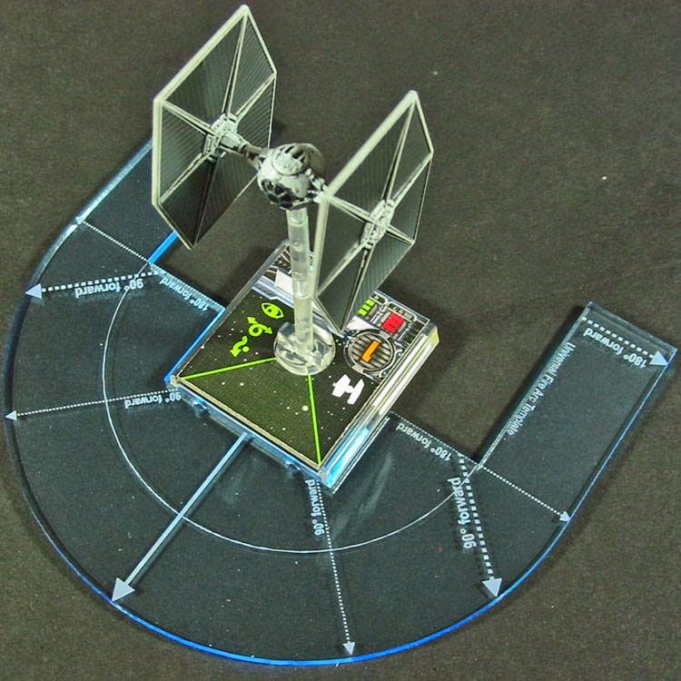 Tabletop Fix Litko Game Accessories XWing Templates