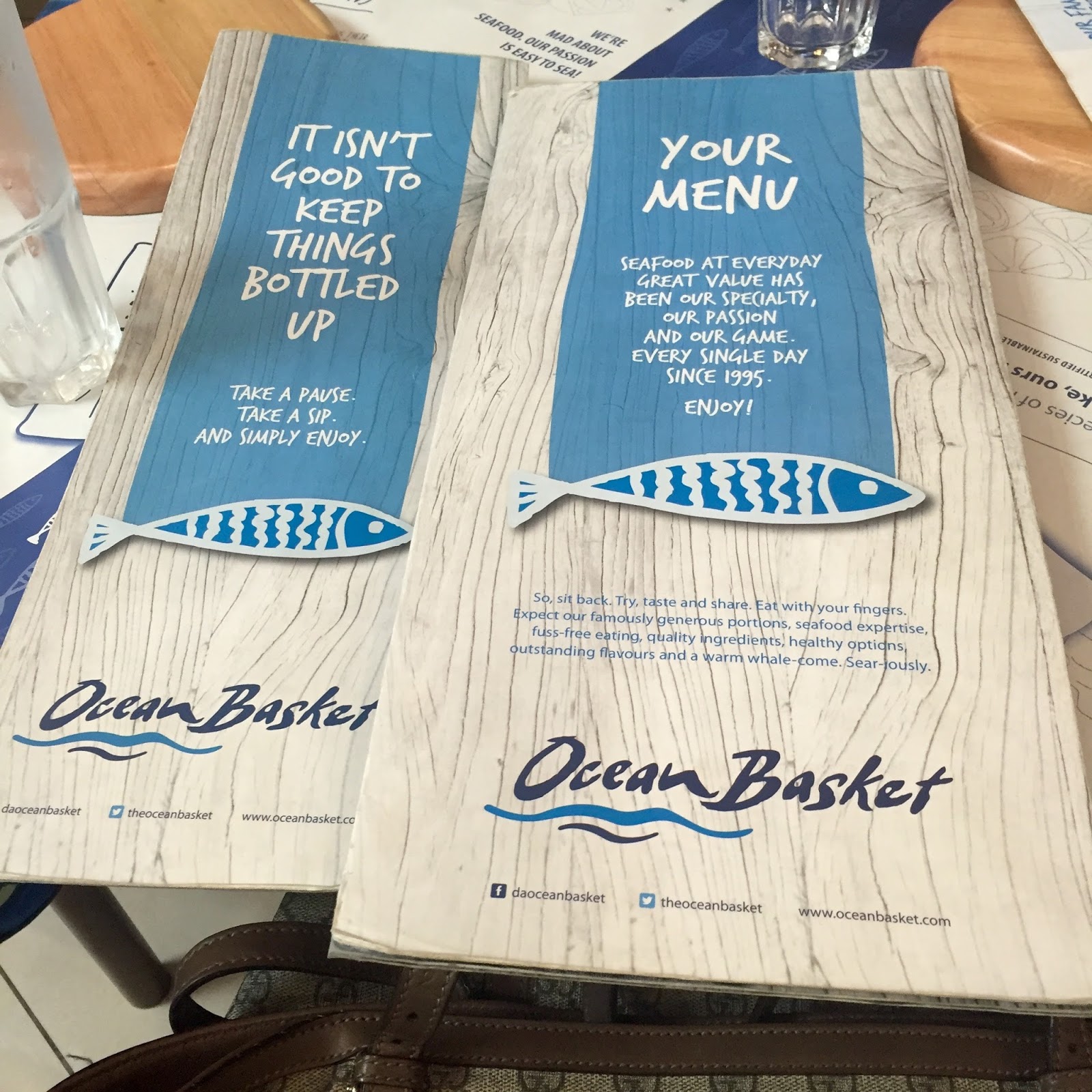 Oyime's Musings Restaurant Review Ocean Basket
