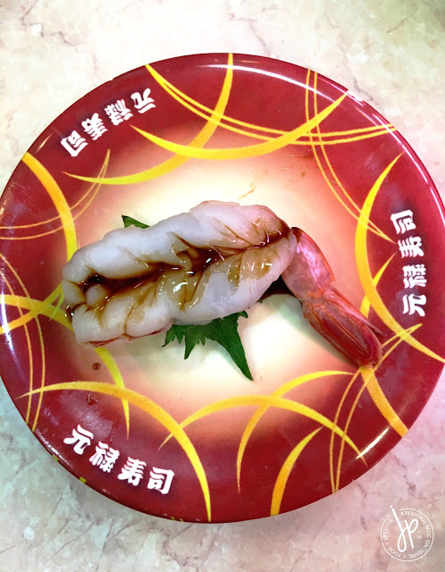 Red Shrimp sushi - Genrokuzushi