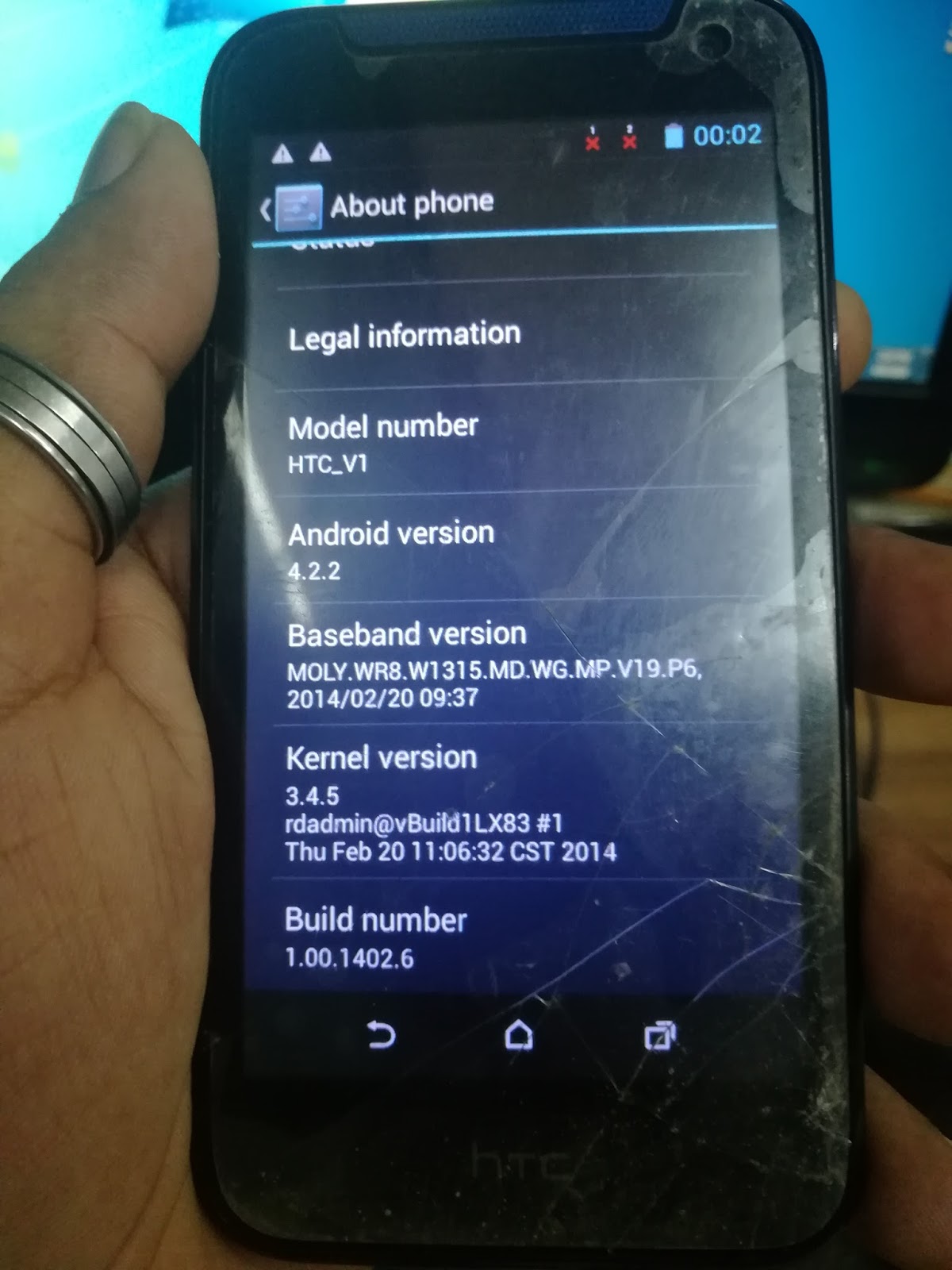 htc desire 310 opa2210 hang logo dead