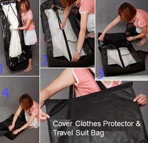 Cover Clothes Protector and Travel Suit Bag