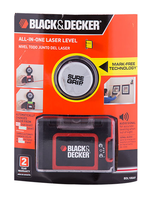 Black & Decker Colour Signal Laser Level - Hook of the Day