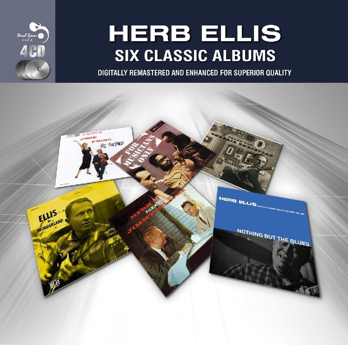 Jazz solo....o con leche HERB ELLIS / SIX CLASSIC ALBUMS (Box Set) . 2013.
