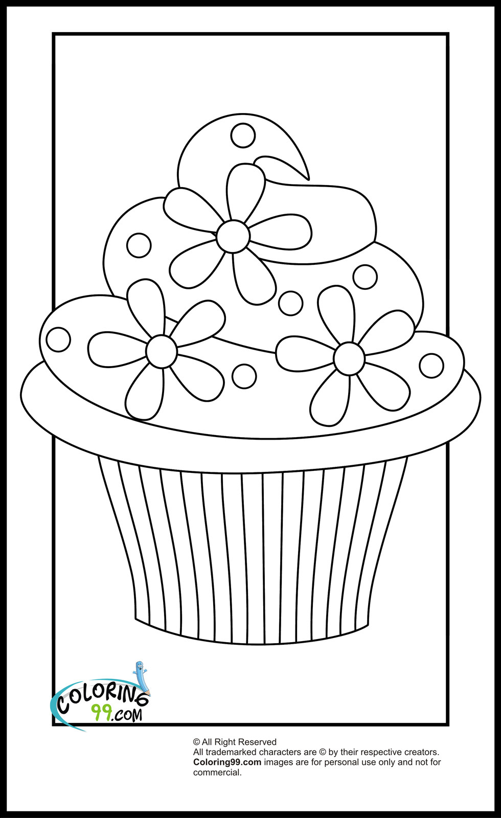 Cupcake Printable Coloring Pages Printable World Holiday Cupcake Printable Coloring Pages Printable World Holiday
