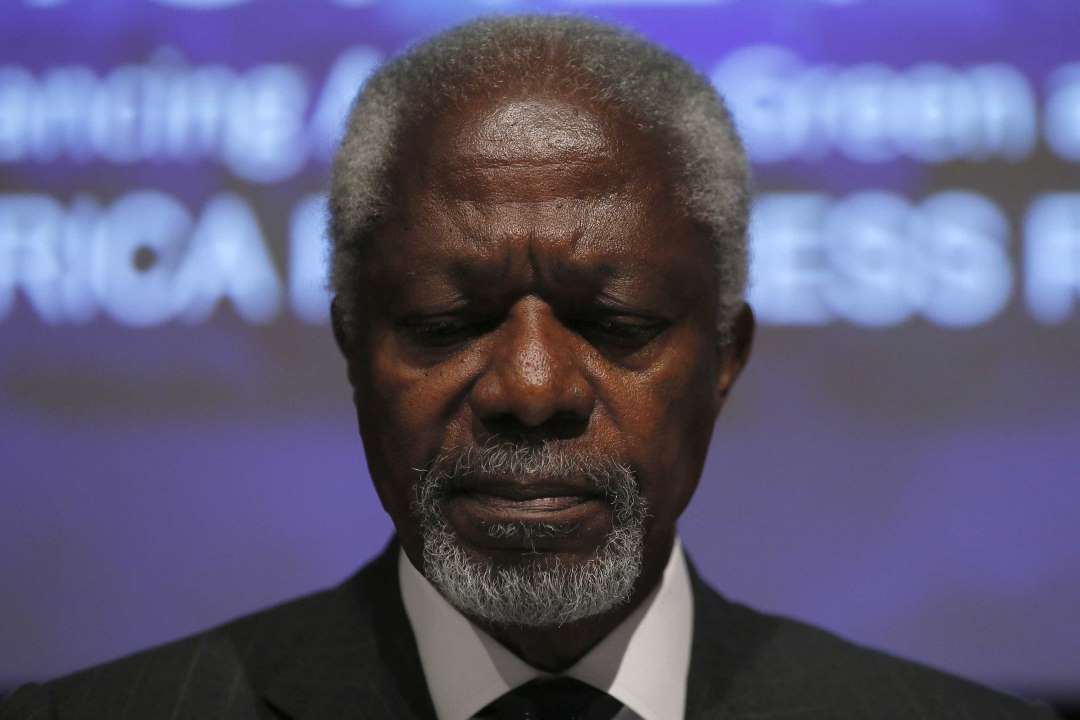 Morre Kofi Annan, ex-secretário geral da ONU e Nobel da Paz