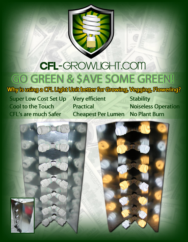 Stealth Marijuana Grow Lights of Today CFL vs Hid vs LED