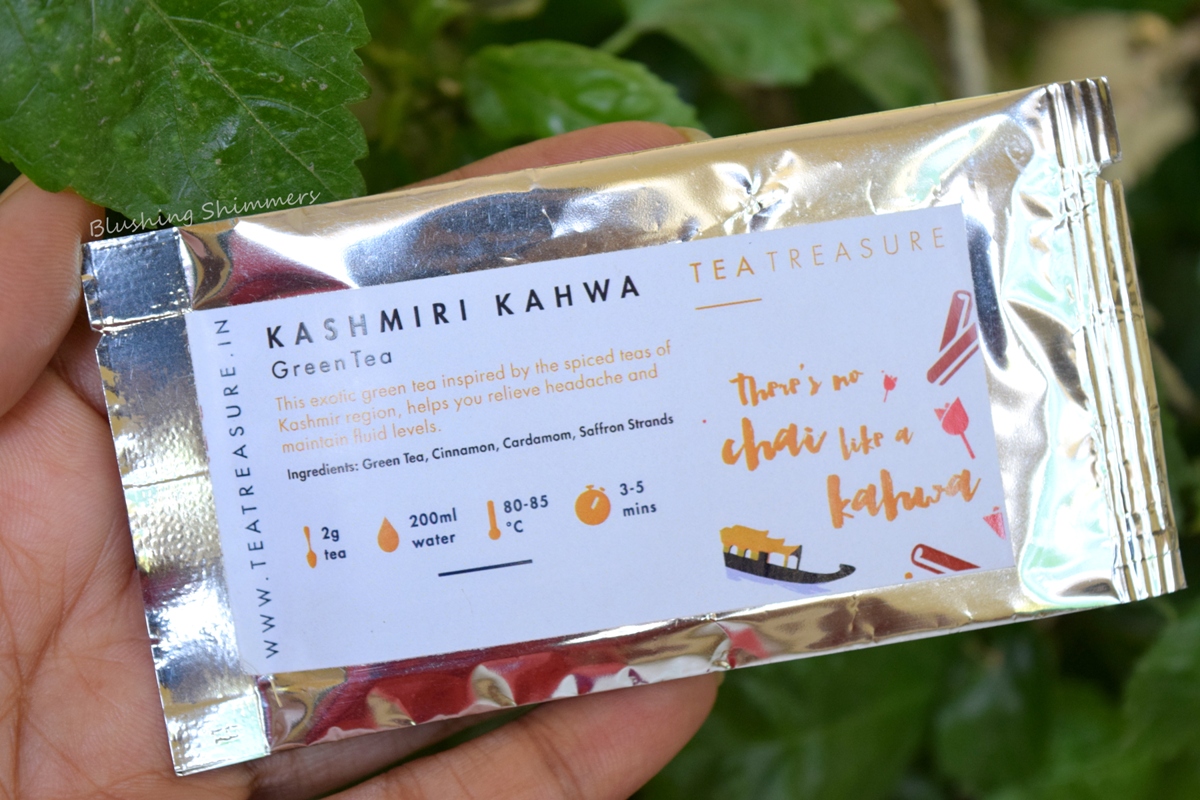 Tea Treasure Kashmiri Kahwa