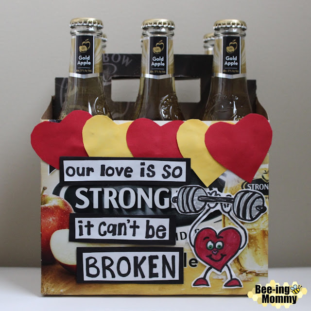 Decorated Beer Box Strongbow Our Love Is So Strong It Can T Be
