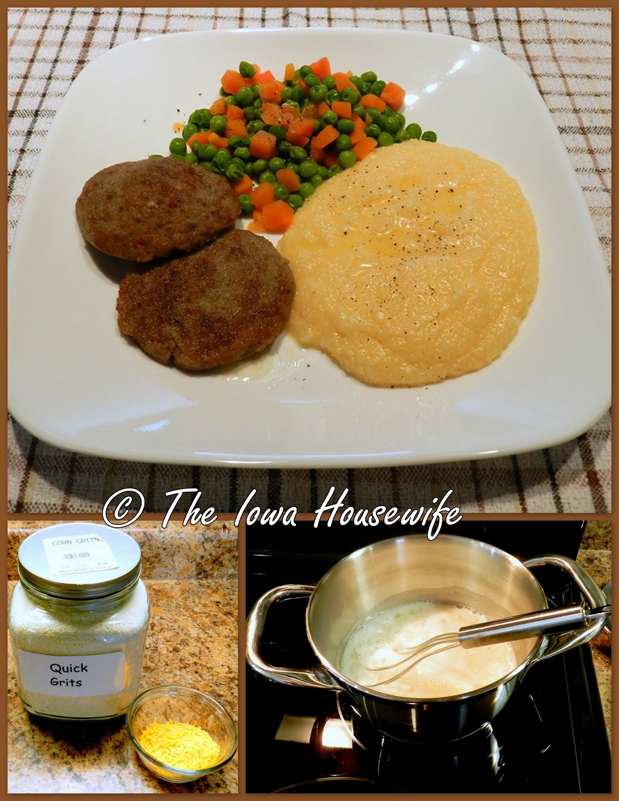 The Iowa Housewife Quick Cheese Grits