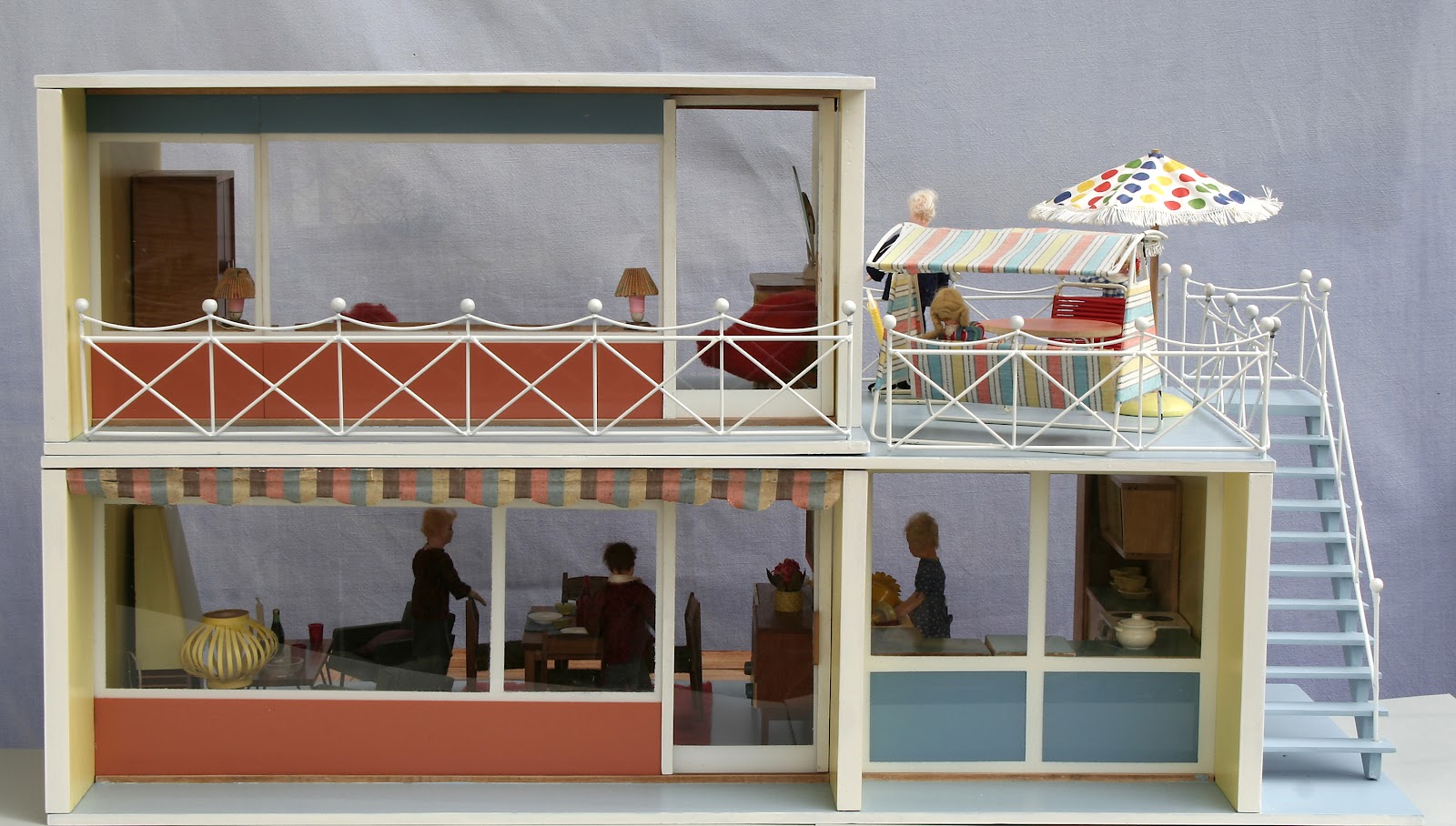 diePuppenstubensammlerin Puppenhaus 1964 Bodo Hennig dollhouse