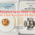 2 Malaysia Specimen coins in CAA Auction