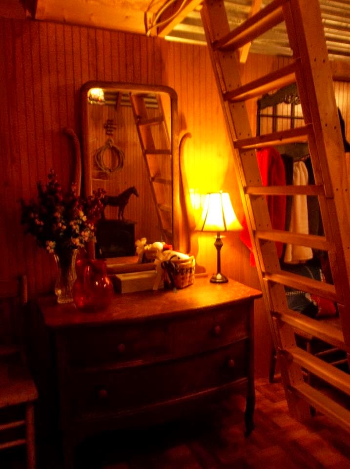The Interior of the Cowboy Cabin