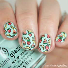 fruit nail art