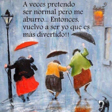 AUTODIDACTA: Yo soy del paraguas rojo…