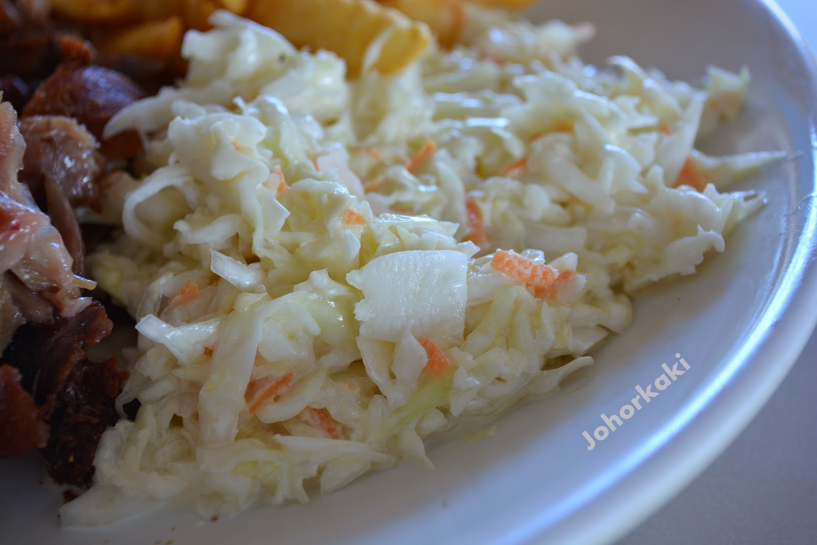 Pork Knuckle at Western Food 85 Stall in Singapore Tony Johor Kaki
