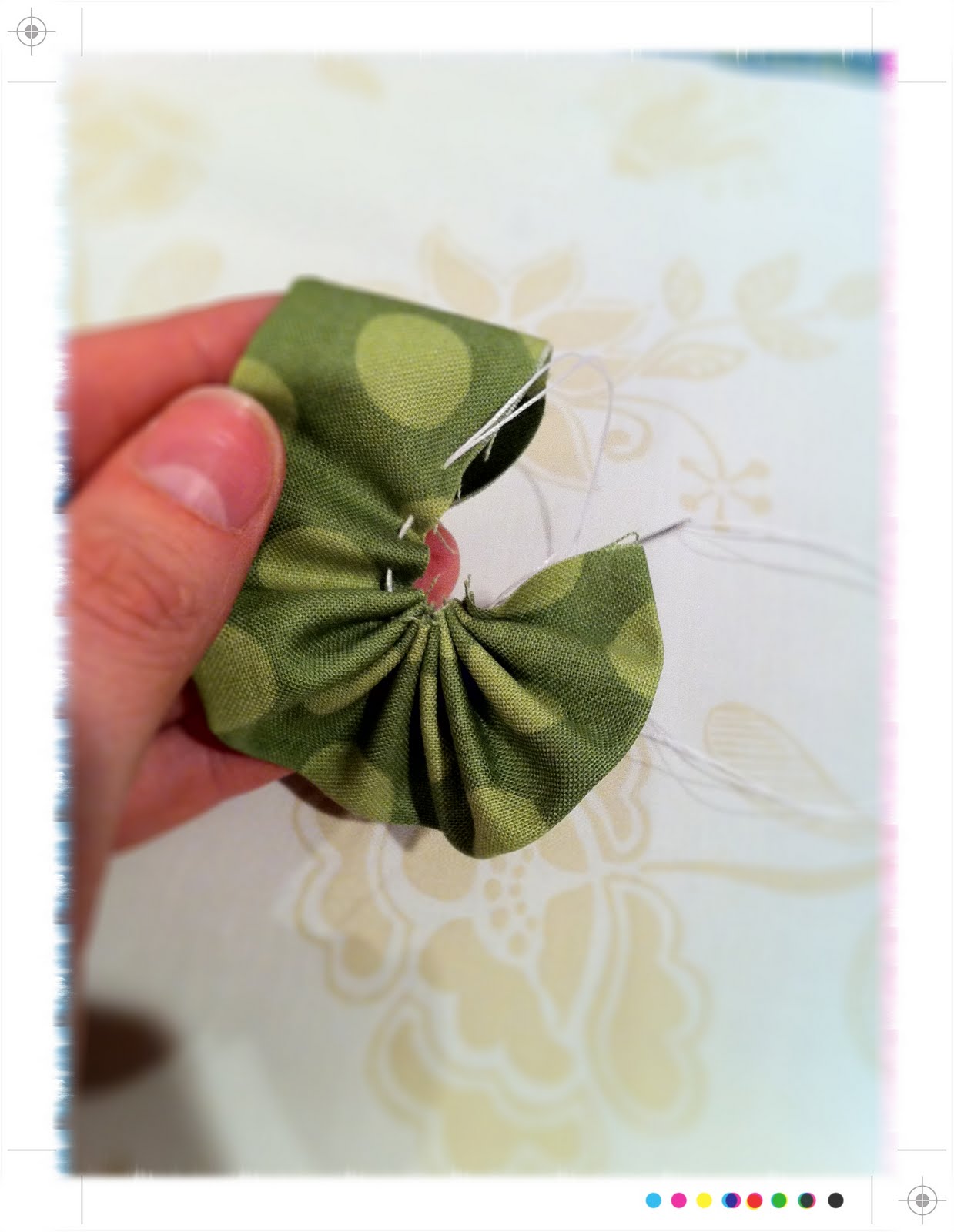 Ruffle Fabric FlowersHow To B.Cheniful