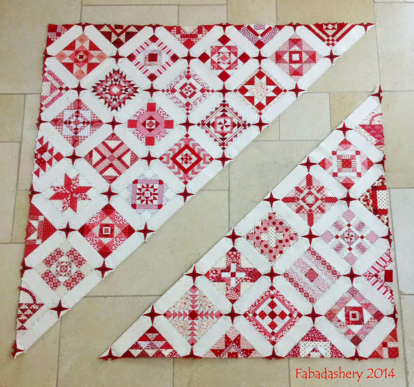 Nearly Insane Quilt Construction - September 2014