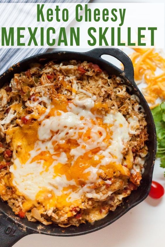 Cheesy Mexican Chicken Skillet Paris Foodies