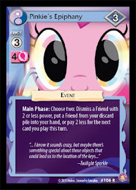 My Little Pony Pinkie´s Epiphany Absolute Discord CCG Card