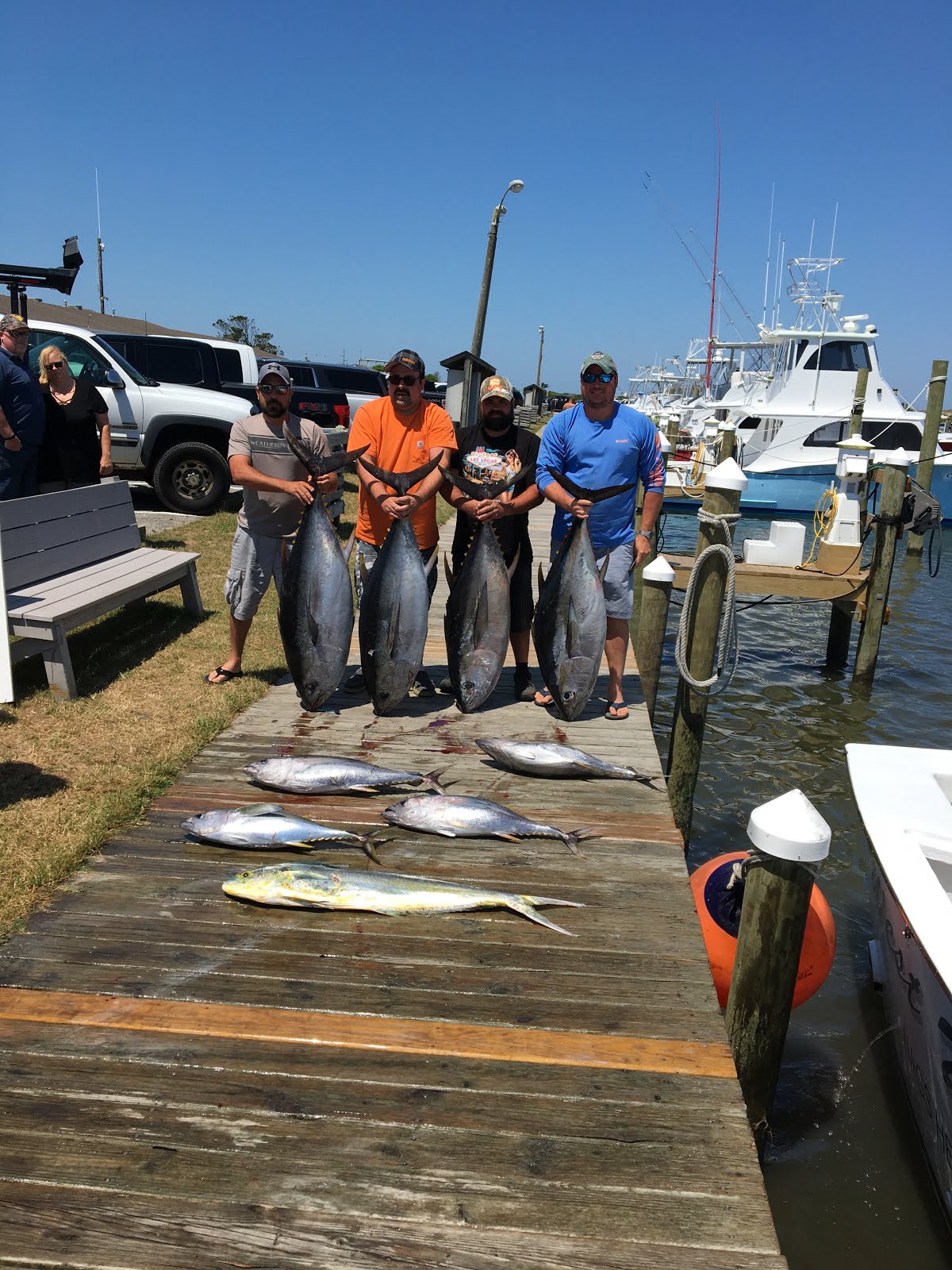 Outer Banks Fishing Charter June 7th & 8th Bigeye Tuna & Yellowfin Tuna