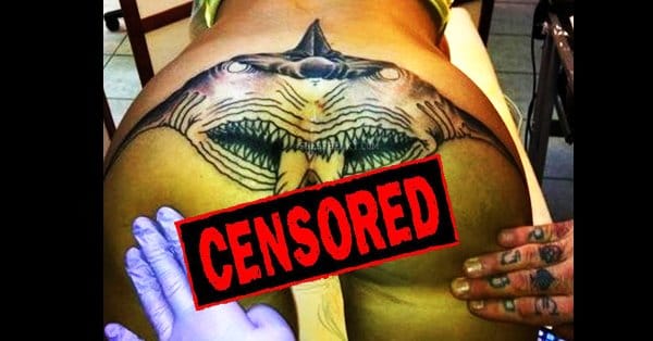 This Shark Butthole Tattoo Will HAUNT YOUR NIGHTMARES!!!