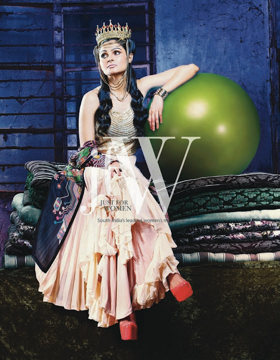 Andrea Jeremiah Photoshoot for JFW Magazine